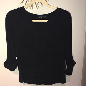 Apt 9 black blouse
